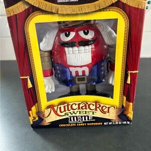 M&M'S Nutcracker Sweet Candy Dispenser - Red and Blue